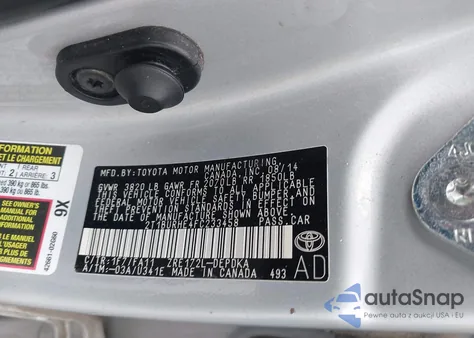 2015 Toyota Corolla L from USA, damaged, VIN 2T1BURHE4FC233458